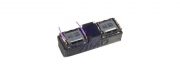 Zimo LSG50X15X14, Rechteck-Lautsprecher mit Resonanzkörper, 50x15x14mm, 16Ohm/2W