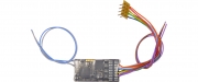 ZIMO MS450R, H0 sound-decoder, DCC/mfx/MM, NEM 652 (8-pin plug), 1,2A, 10 function outputs