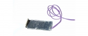 ZIMO MS490L, N-H0 sound-decoder, NEM 651 (6-pin plug), 0,7A, 4 function outputs