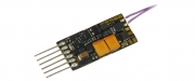 ZIMO MS490N, N-H0 sound-decoder, NEM 651 (6-pin plug), 0,7A, 4 function outputs