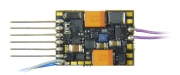 ZIMO MS500N, N-H0 sound-decoder, NEM 651 (6-pin plug), 0,7A, 4 function outputs